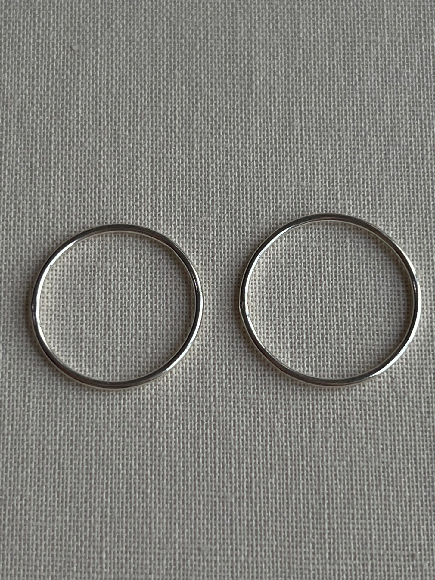 925 SILVER 1MM RING